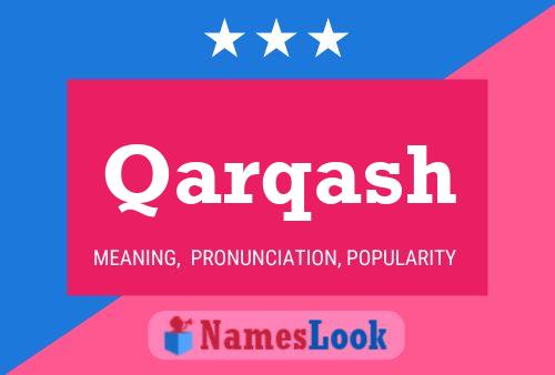 Póster del nombre Qarqash