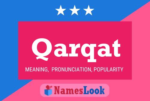 Póster del nombre Qarqat