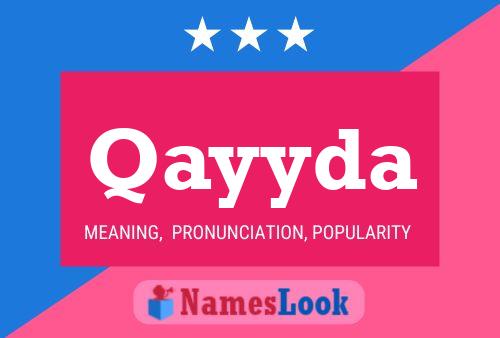 Póster del nombre Qayyda