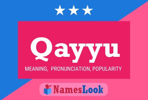 Póster del nombre Qayyu