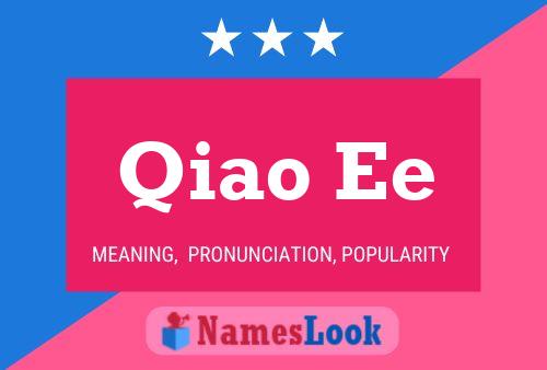 Póster del nombre Qiao Ee