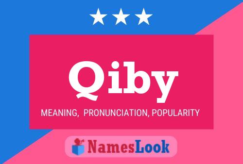 Póster del nombre Qiby