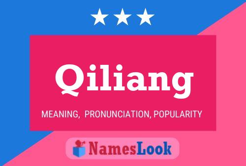 Póster del nombre Qiliang