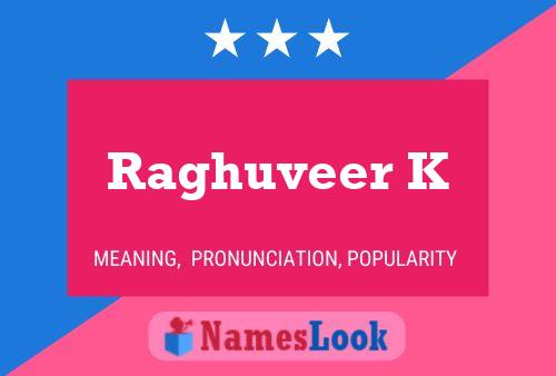 Póster del nombre Raghuveer K