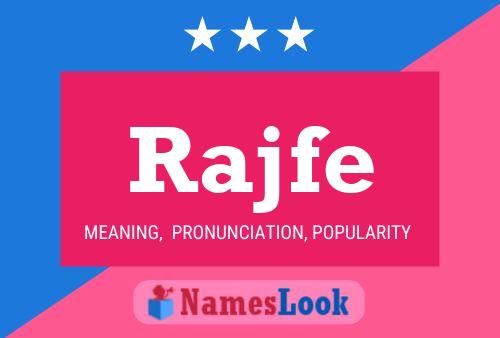 Póster del nombre Rajfe