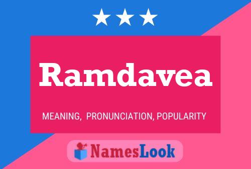 Póster del nombre Ramdavea