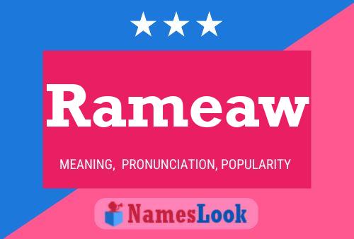 Póster del nombre Rameaw