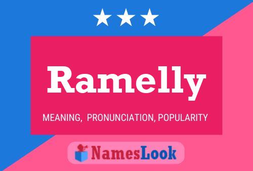 Póster del nombre Ramelly