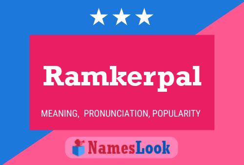 Póster del nombre Ramkerpal