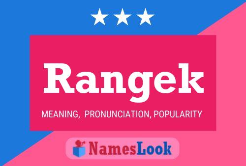 Póster del nombre Rangek