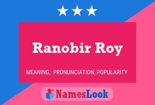 Póster del nombre Ranobir Roy