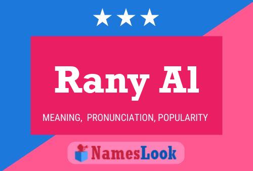 Póster del nombre Rany Al