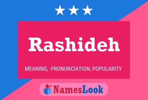 Póster del nombre Rashideh