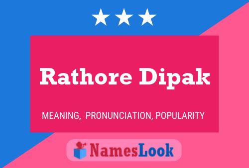 Póster del nombre Rathore Dipak