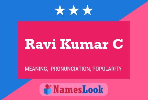 Póster del nombre Ravi Kumar C