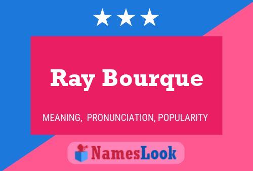 Póster del nombre Ray Bourque