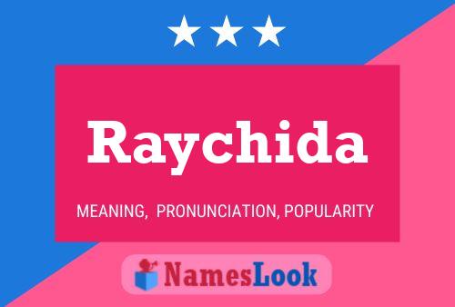 Póster del nombre Raychida