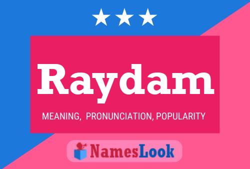 Póster del nombre Raydam