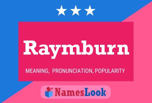 Póster del nombre Raymburn