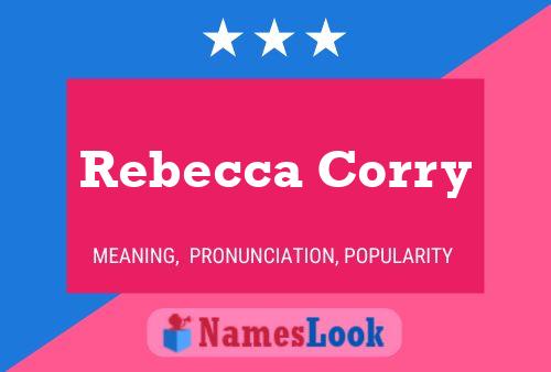 Póster del nombre Rebecca Corry