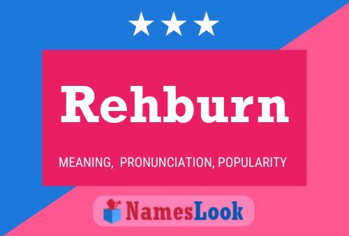 Póster del nombre Rehburn