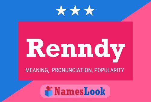 Póster del nombre Renndy