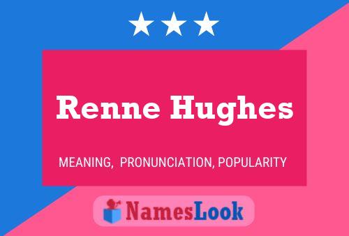 Póster del nombre Renne Hughes