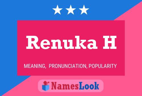 Póster del nombre Renuka H