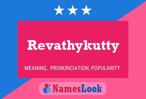 Póster del nombre Revathykutty