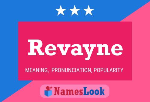 Póster del nombre Revayne