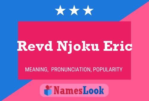 Póster del nombre Revd Njoku Eric