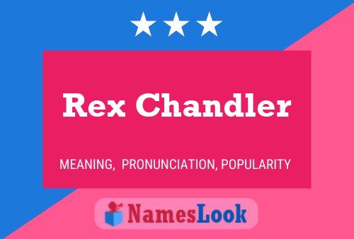 Póster del nombre Rex Chandler