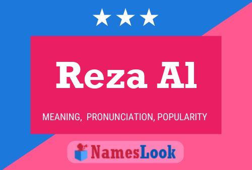 Póster del nombre Reza Al