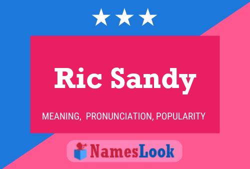 Póster del nombre Ric Sandy