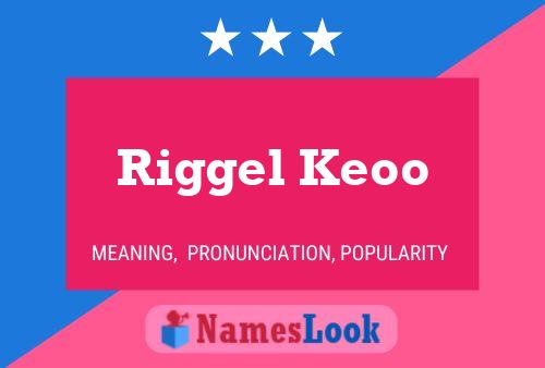 Póster del nombre Riggel Keoo