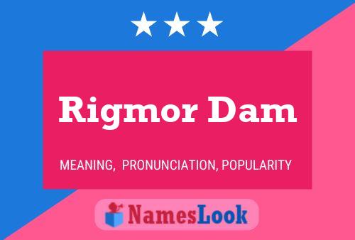 Póster del nombre Rigmor Dam