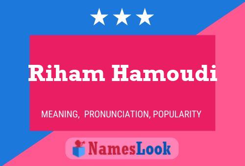 Póster del nombre Riham Hamoudi