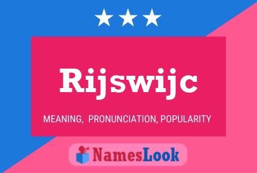 Póster del nombre Rijswijc