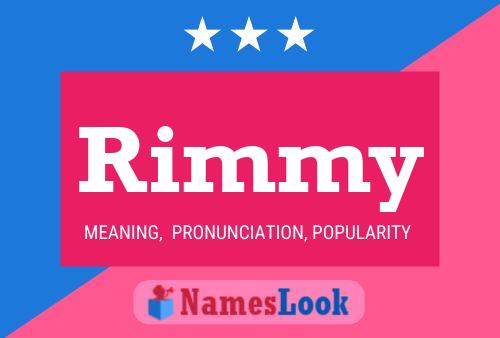 Póster del nombre Rimmy