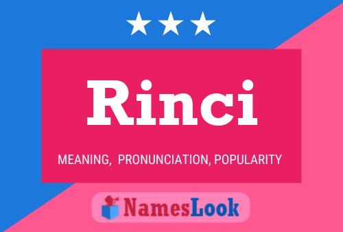 Póster del nombre Rinci