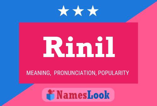 Póster del nombre Rinil