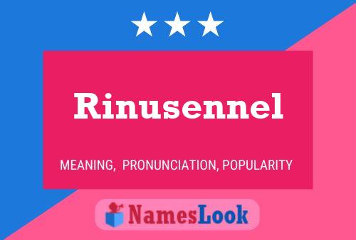 Póster del nombre Rinusennel