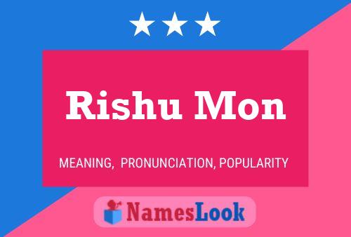 Póster del nombre Rishu Mon