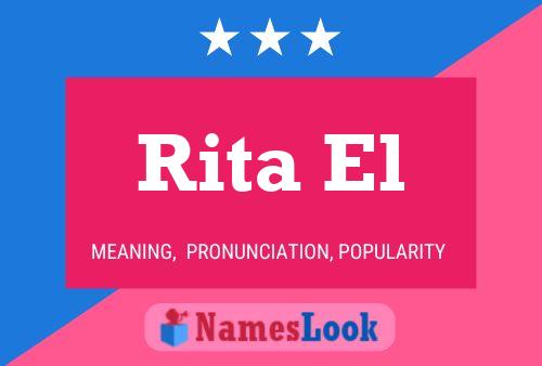 Póster del nombre Rita El