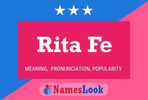 Póster del nombre Rita Fe