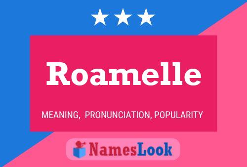 Póster del nombre Roamelle