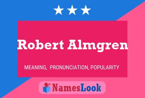 Póster del nombre Robert Almgren