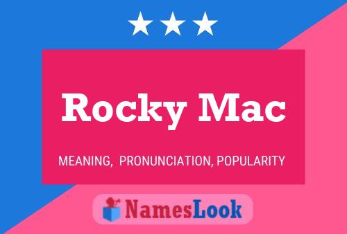 Póster del nombre Rocky Mac