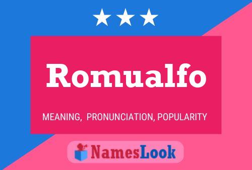 Póster del nombre Romualfo