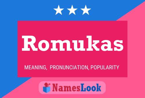 Póster del nombre Romukas